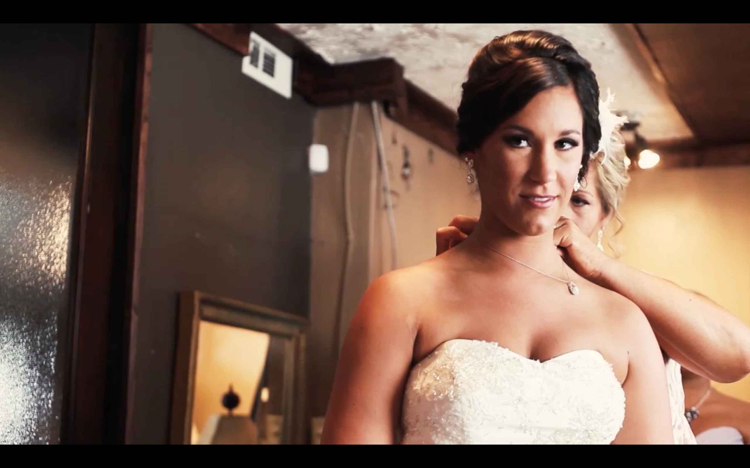 Experience the joy of Marlee and Drew's cool Indianapolis wedding at The Sanctuary on Penn and the lively Rathskeller celebration.