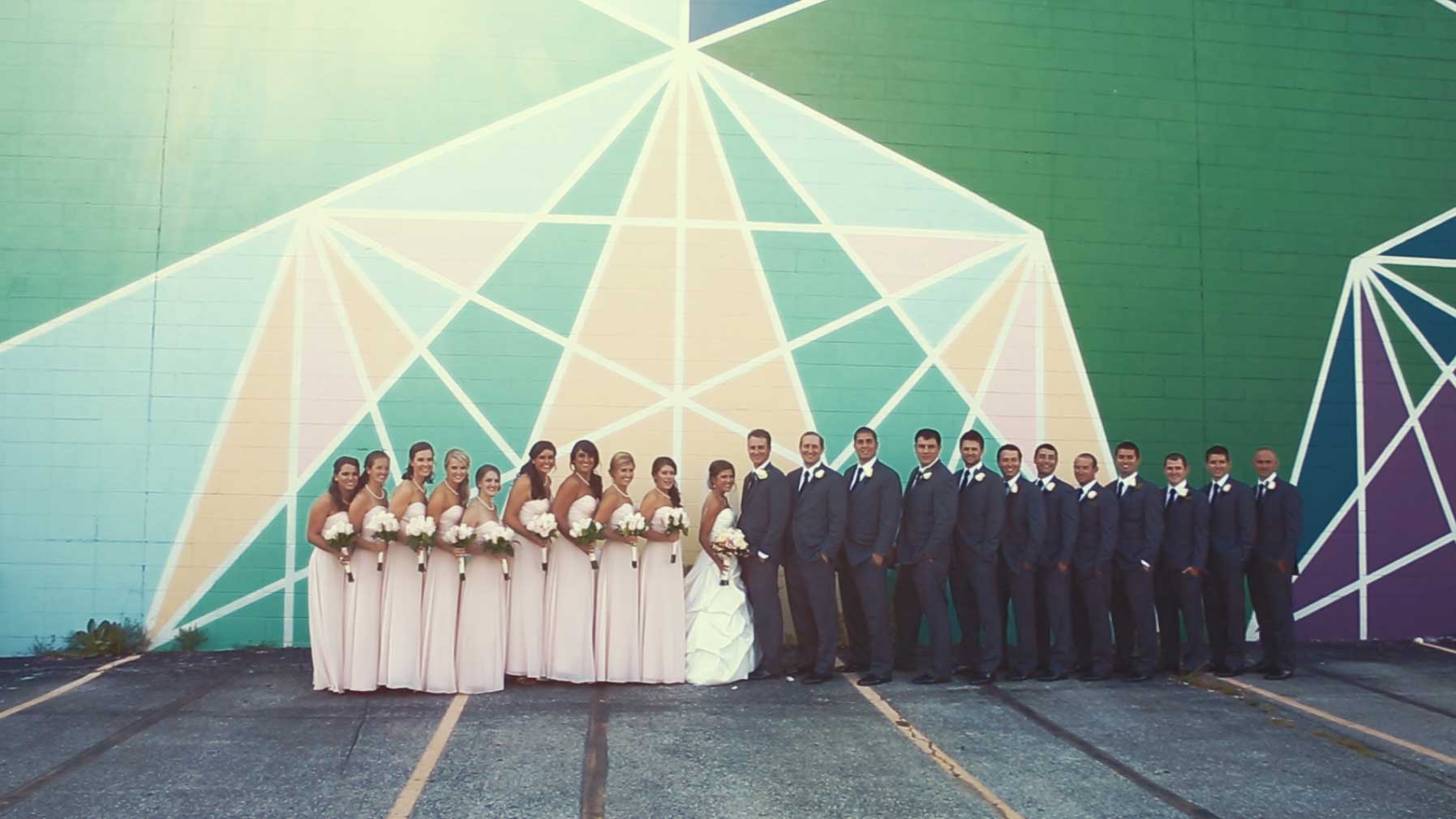 Wedding at the historic union station in downtown Indianapolis, IN