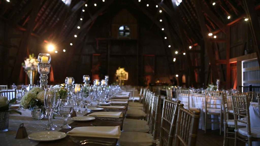 Beautiful rustic barn wedding hosted in South Bend, IN