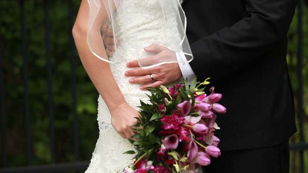 A Scene from Allison and Aaron's wedding day at beautiful Laurel Hall in Indianapolis, Indiana.