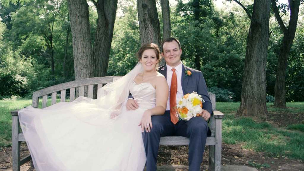 Wedding at St. Ann's Catholic Church in Indianapolis, IN