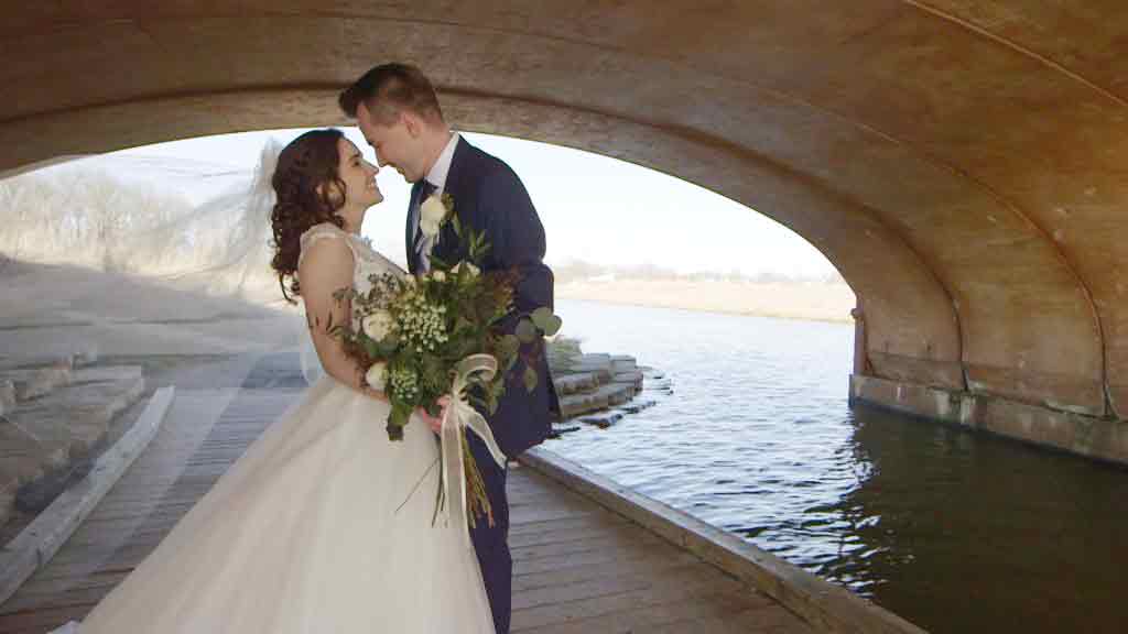 Wedding videographer for Carmel, Indiana wedding day.