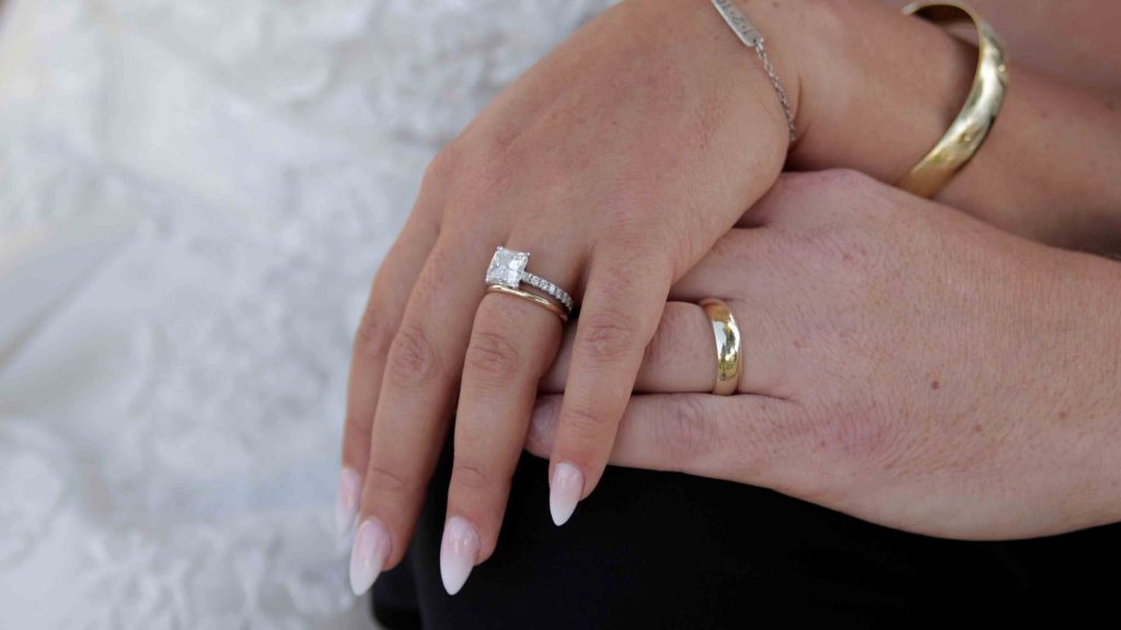 Wedding celebration at Swan Lake Resort in Plymouth, IN