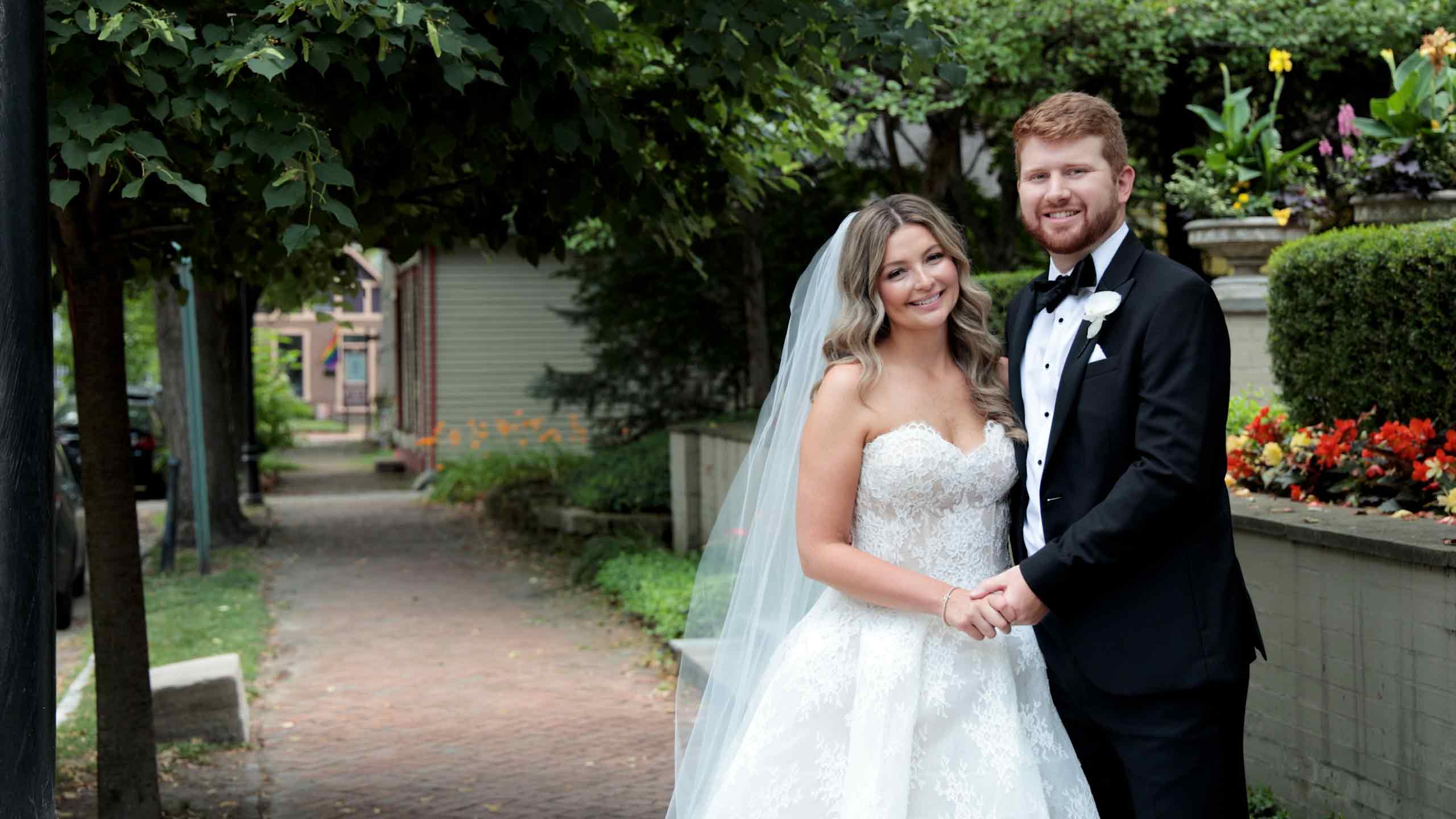Wedding at the historic Scottish Rite Cathedral in downtown Indianapolis, IN.
